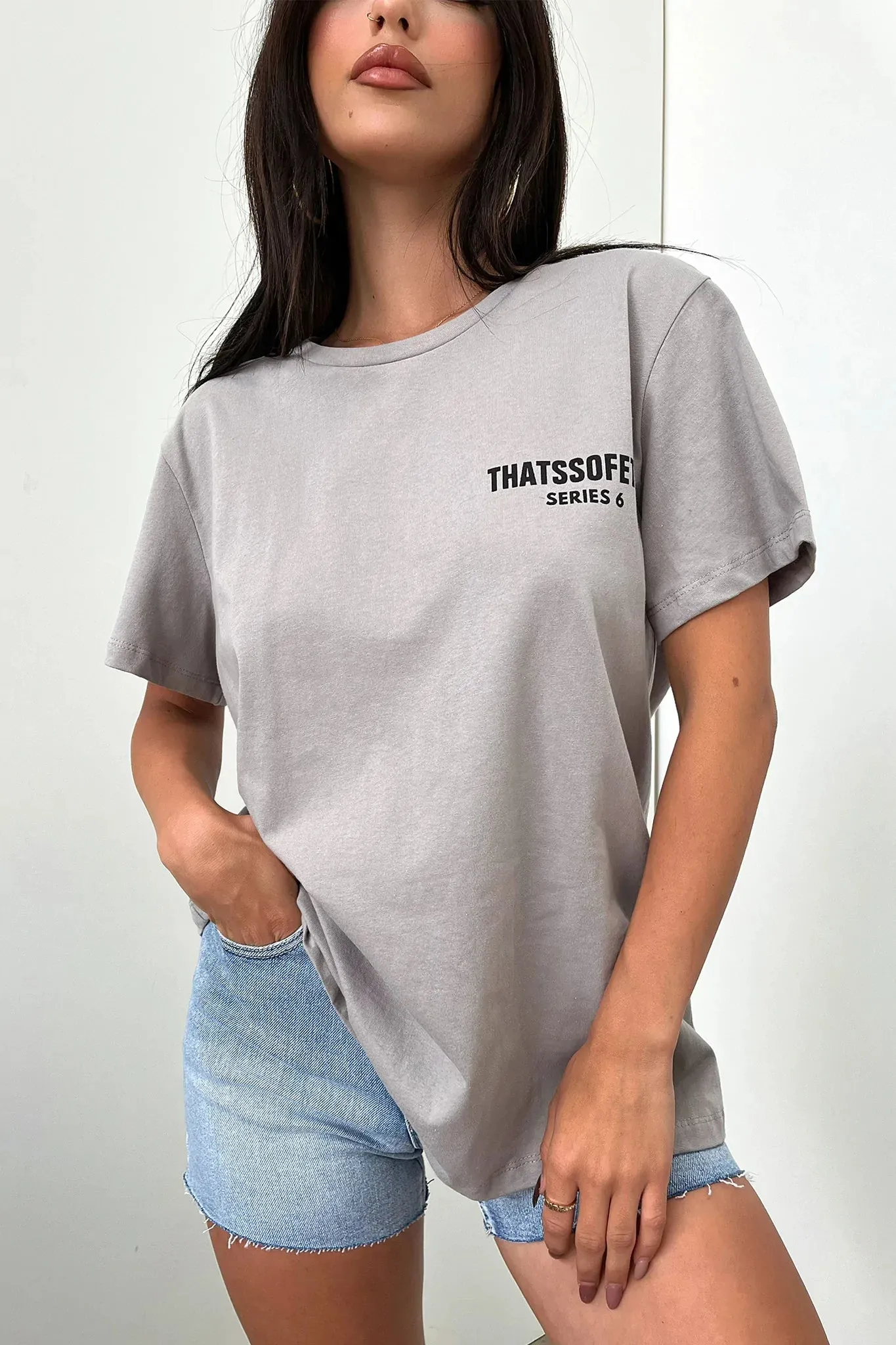Series 6 Tee - Grey Smart Casual