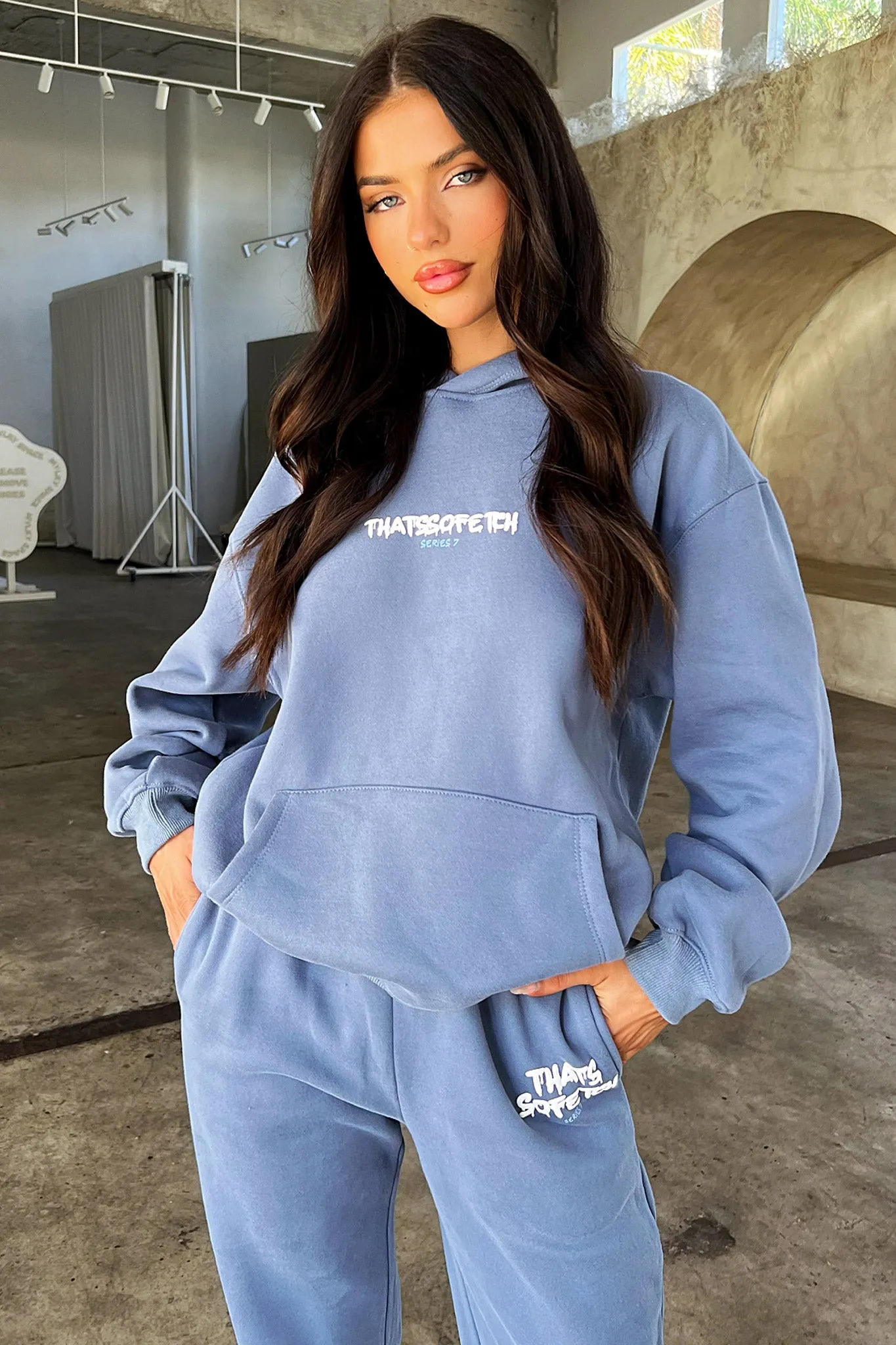 Series 7 Sweatpants - Blue Office Wear