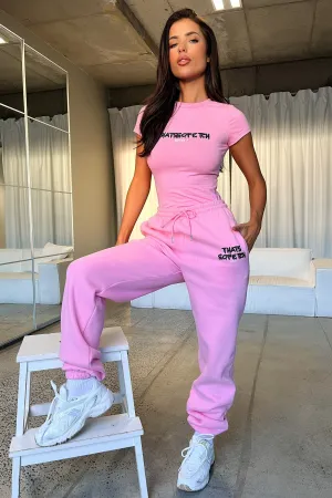 Series 7 Sweatpants - Pink Simple Comfort