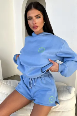 Series 8 Hoodie - Blue disabled friendly Pronghorn like