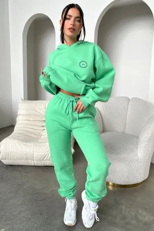 Series 8 Sweatpants - Green Comfy Stretch