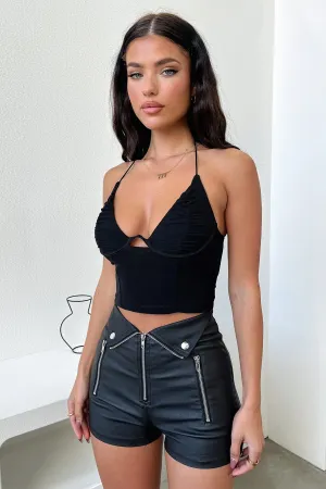 Simple Comfort Artisanal Shiraz Shorts - Black