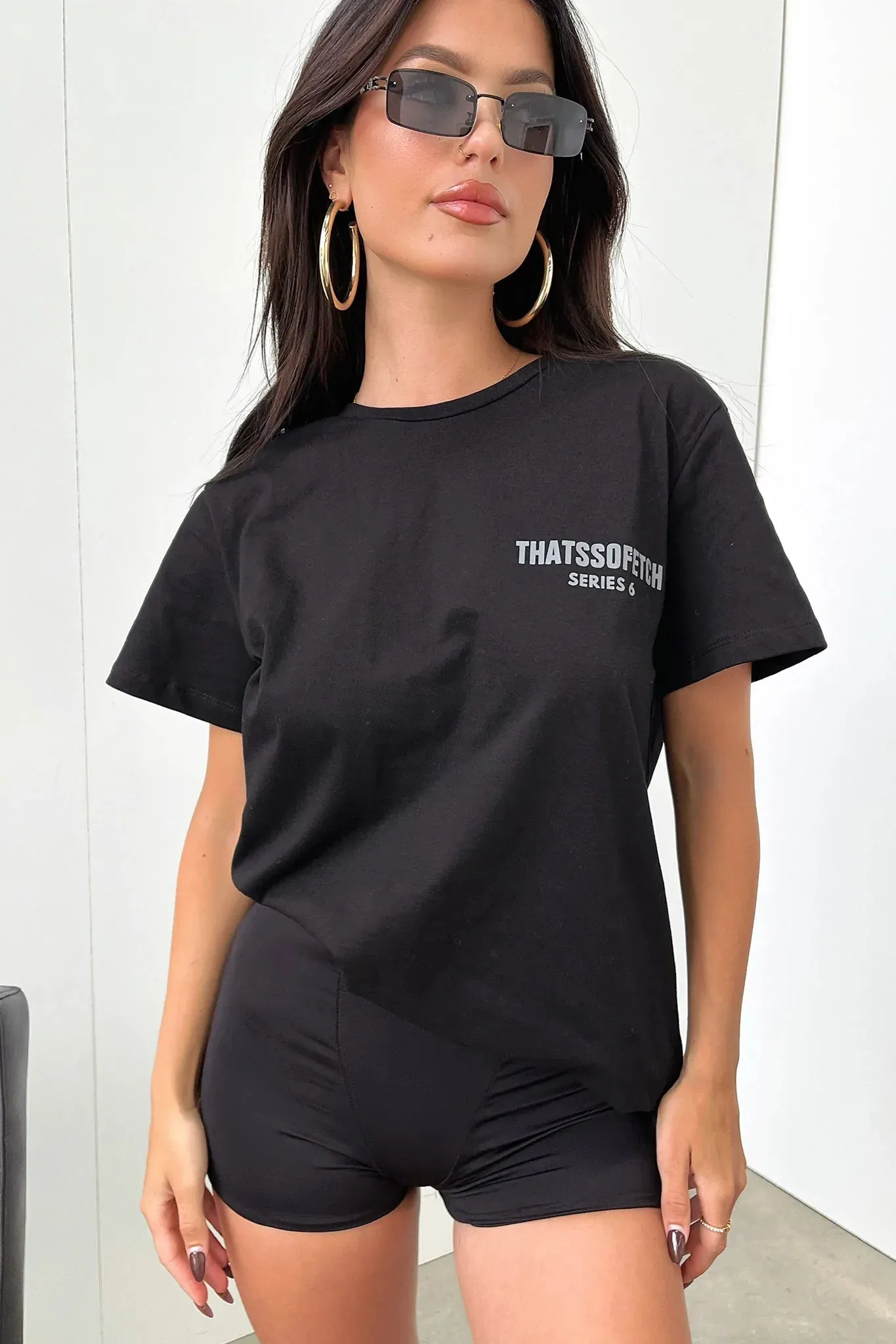 Global Path Elegant Pulse Series 6 Tee - Black