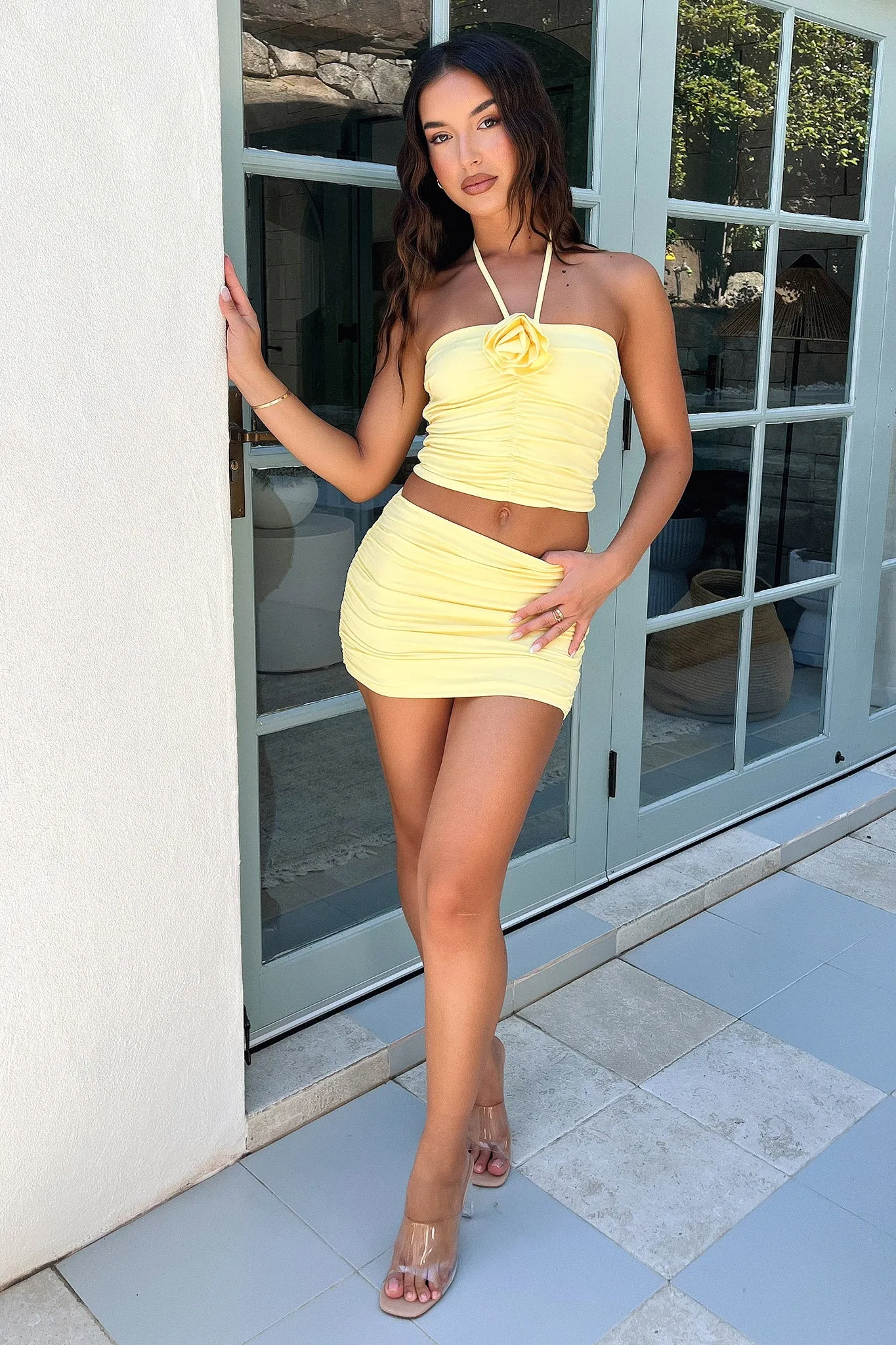 Simple Fit Sania Skirt - Yellow