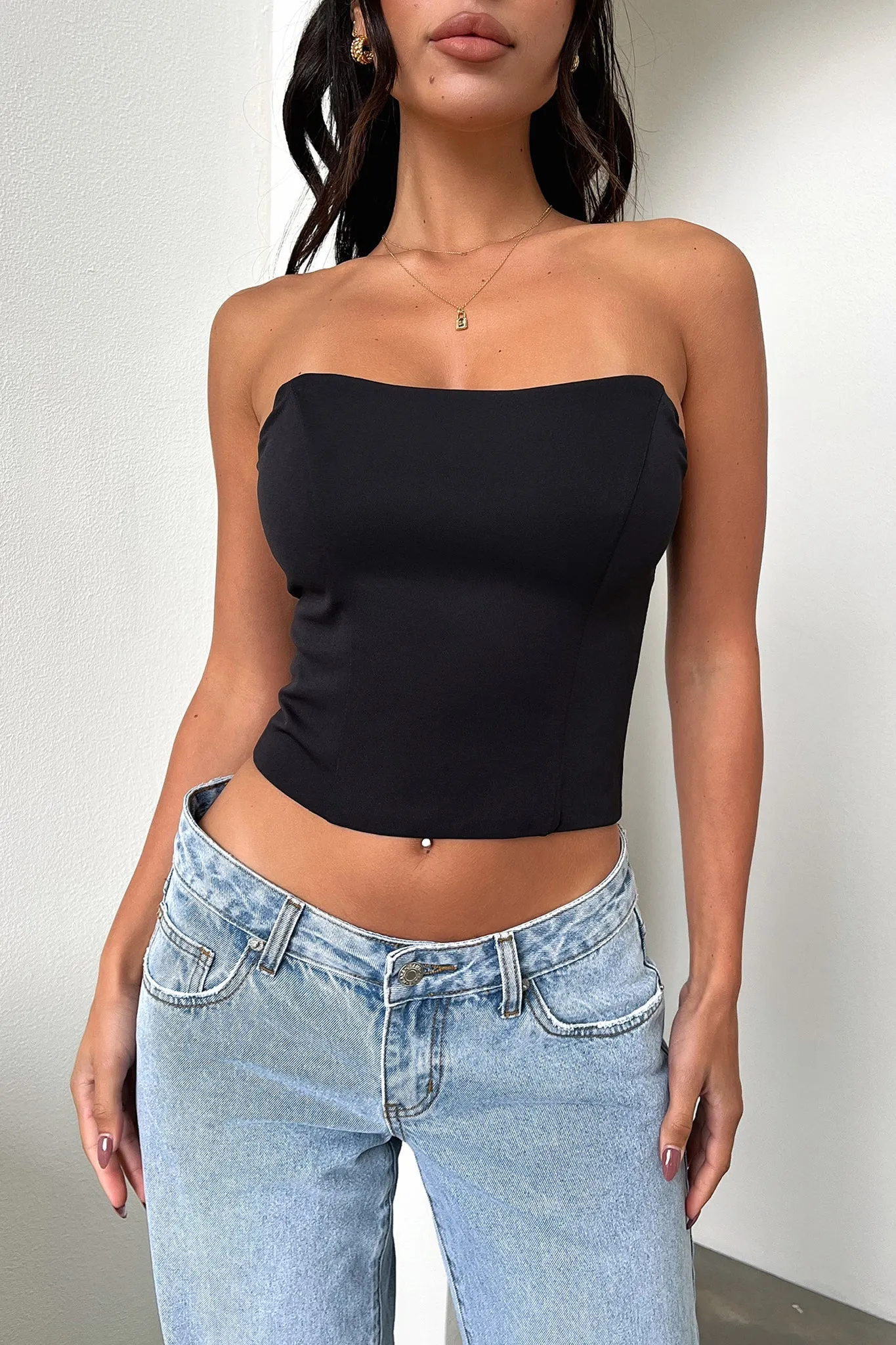 Smart Casual Lane Corset - Black