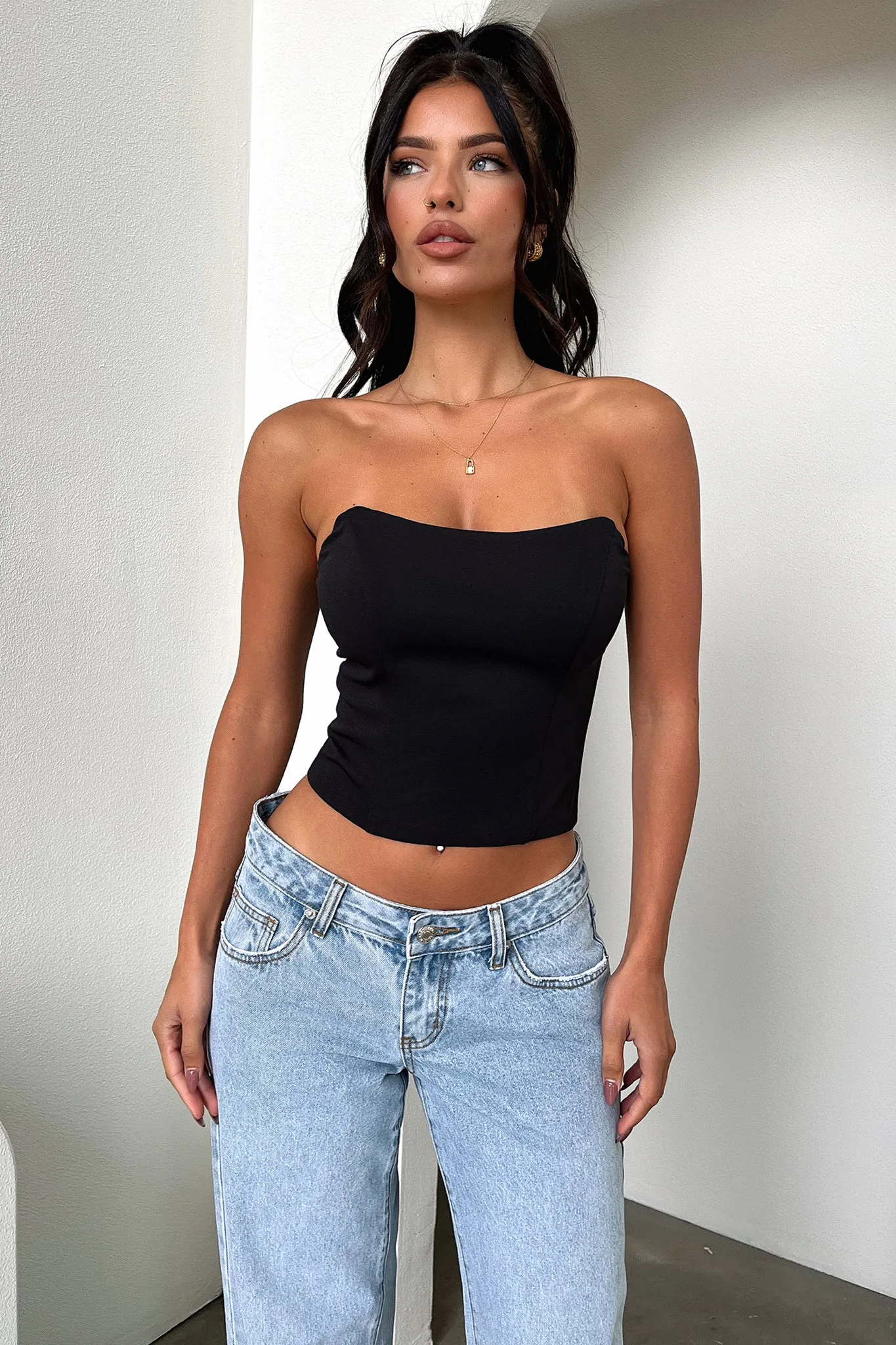 Smart Casual Lane Corset - Black