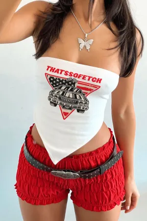 Paisley Shorts - Red Fit Design