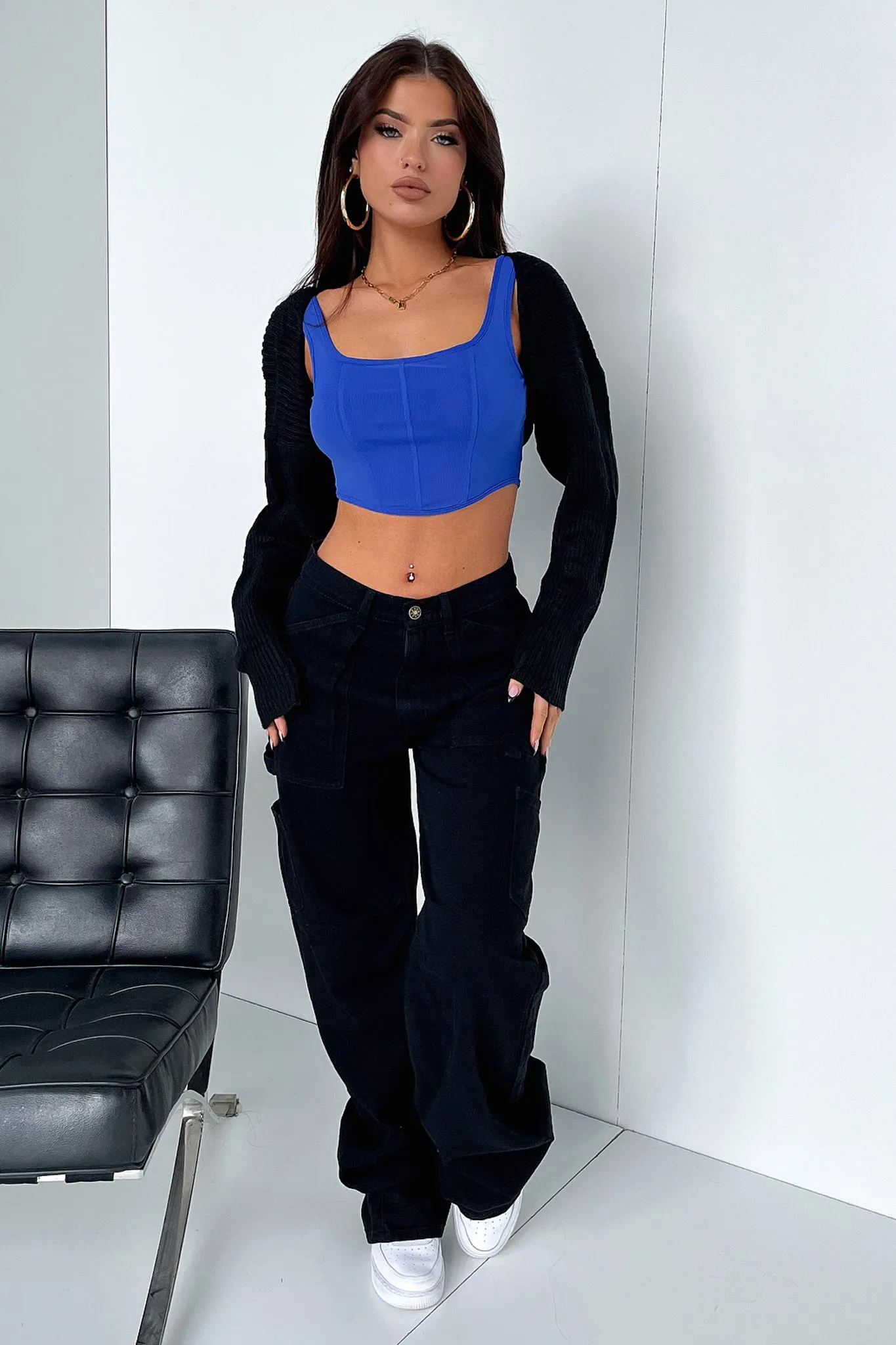 Soft Shell Gigi Bolero - Black