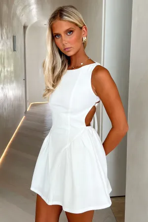 Adeline Dress - White Skin Glow
