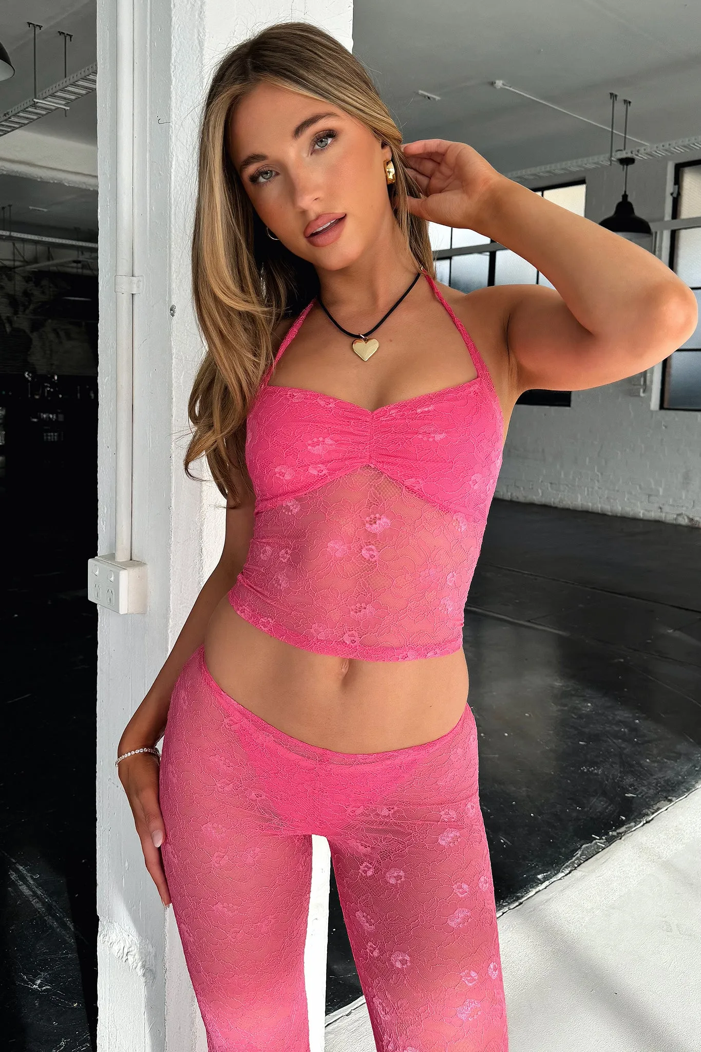 Soft Waist Melina Pants - Hot Pink