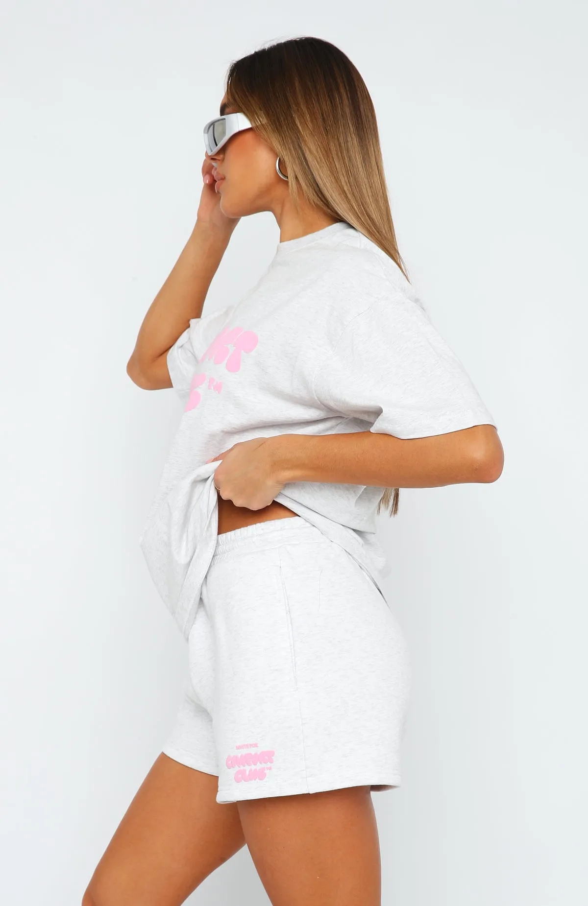 Sporty Design Comfort Club Lounge Shorts Mist