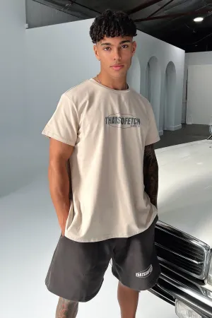 Urban Path Series 10 Oversized Tee - Beige