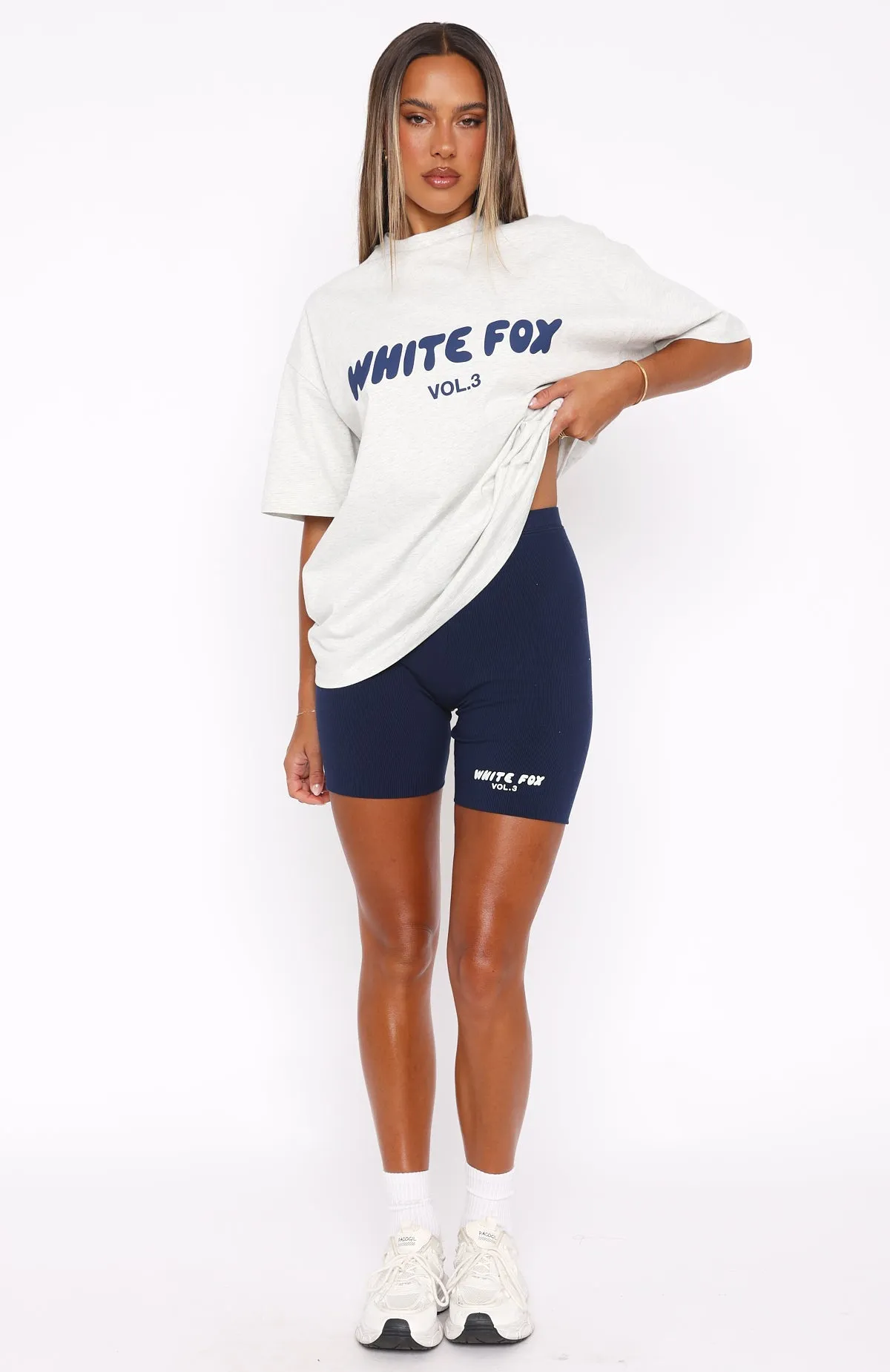 Street Style Offstage Ribbed Bike Shorts Space Navy