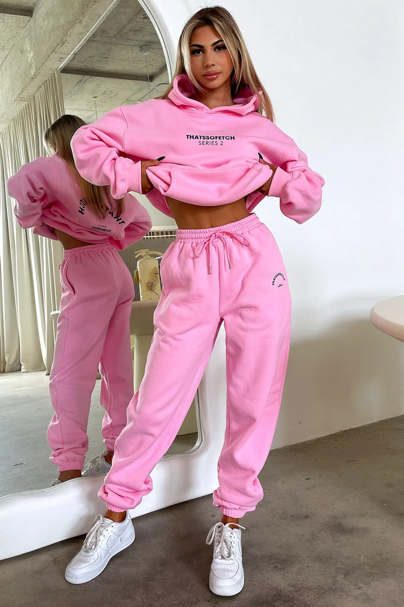 Street Upgrade Series 2 Hoodie - Pink