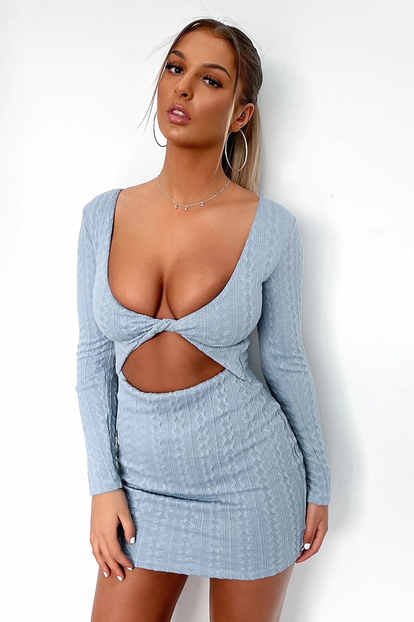 strong style Darlington Dress - Blue