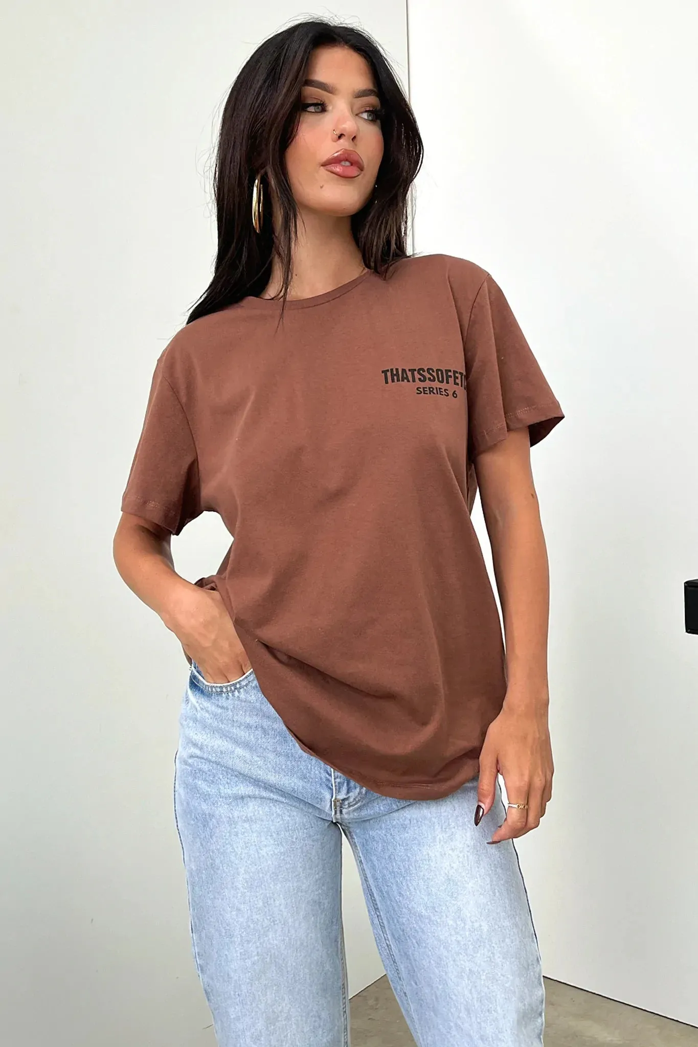 Style Icon Series 6 Tee - Brown