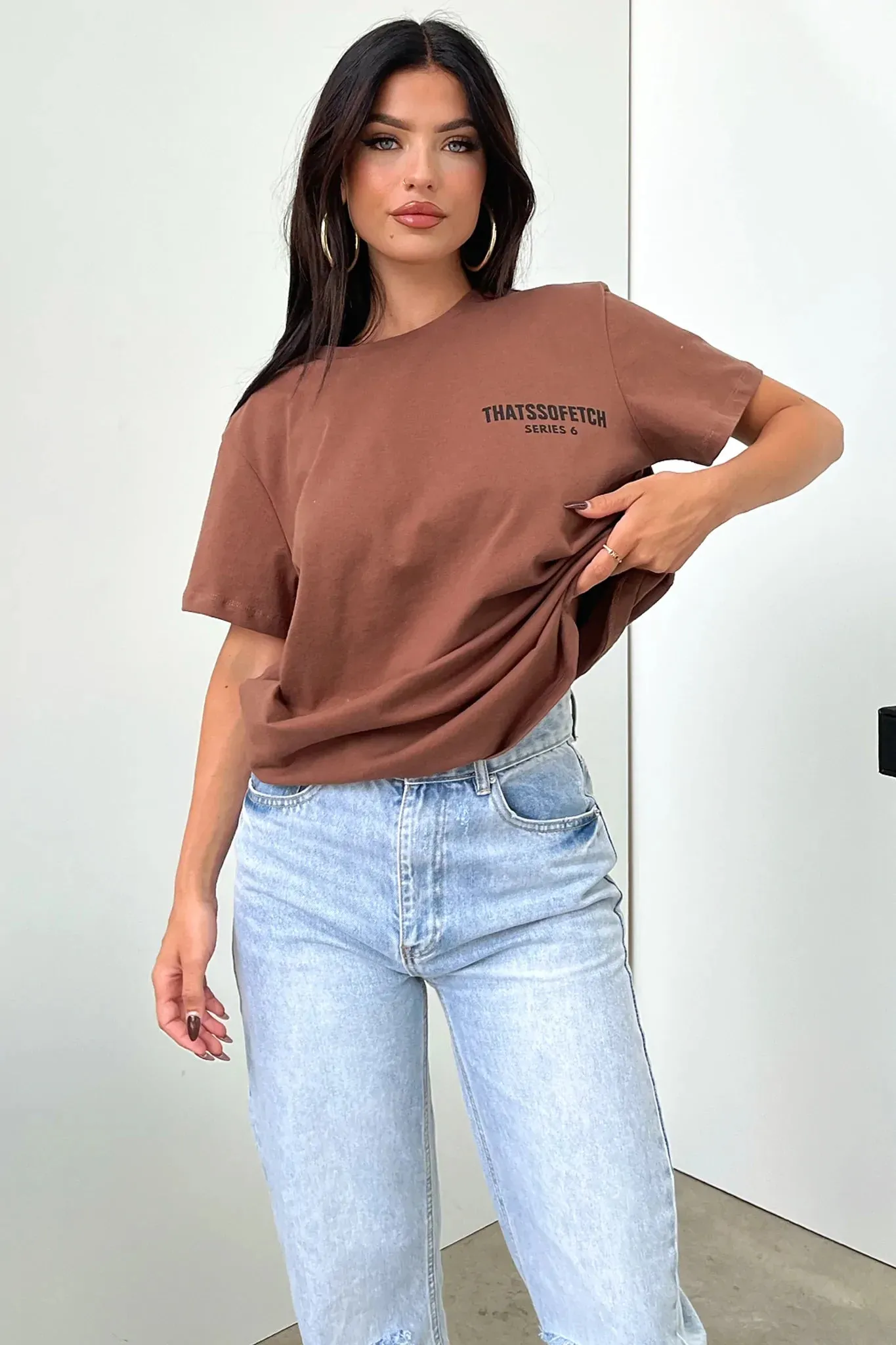 Style Icon Series 6 Tee - Brown
