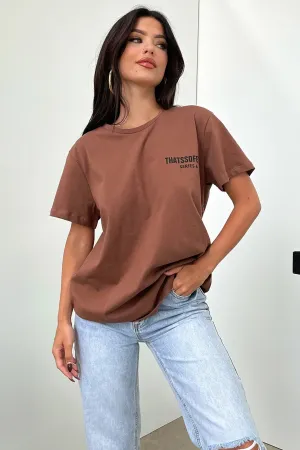 Series 6 Tee - Brown Modern Aura