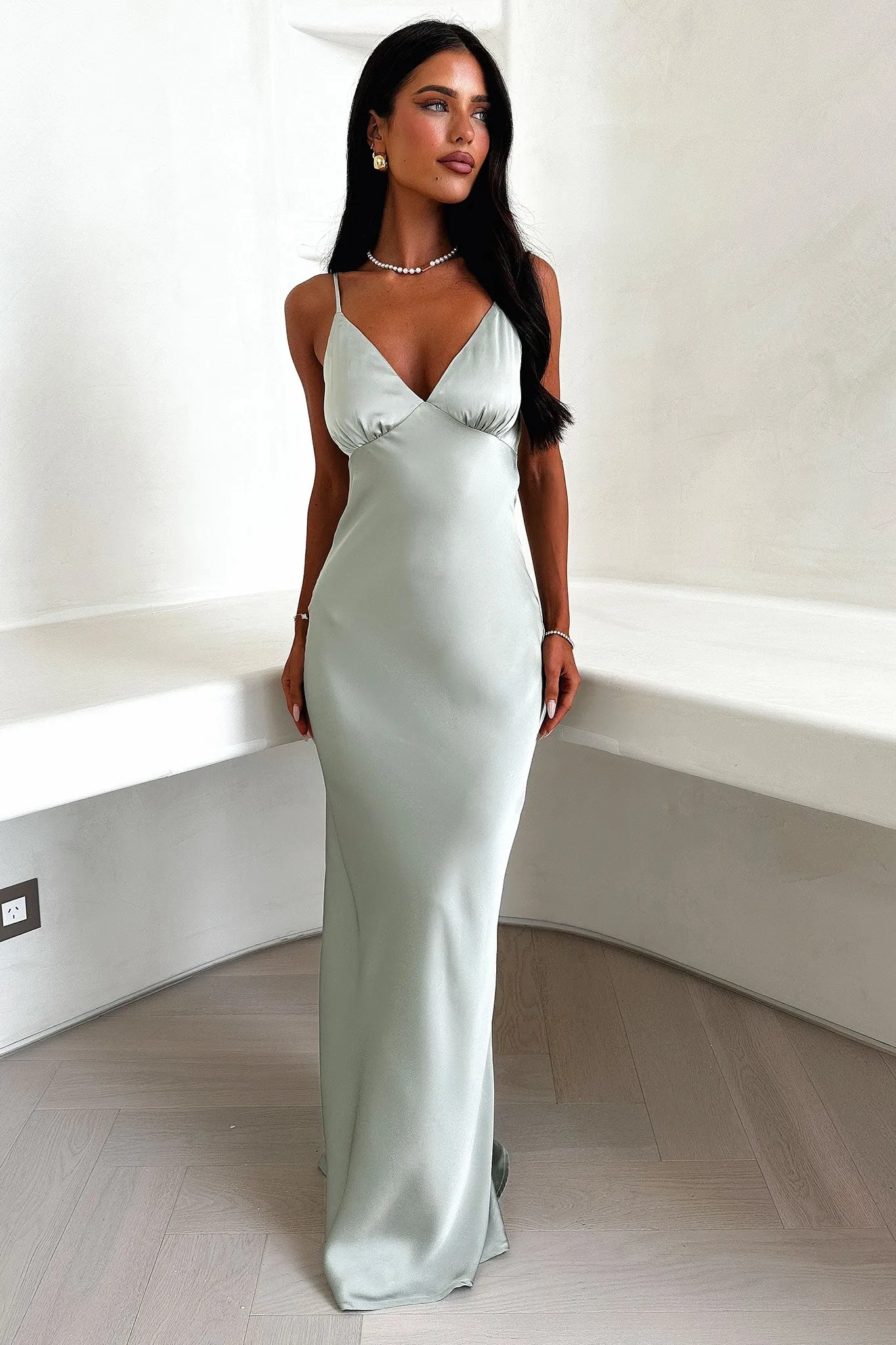 Stylish Ensemble Sabilla Maxi Dress - Sage
