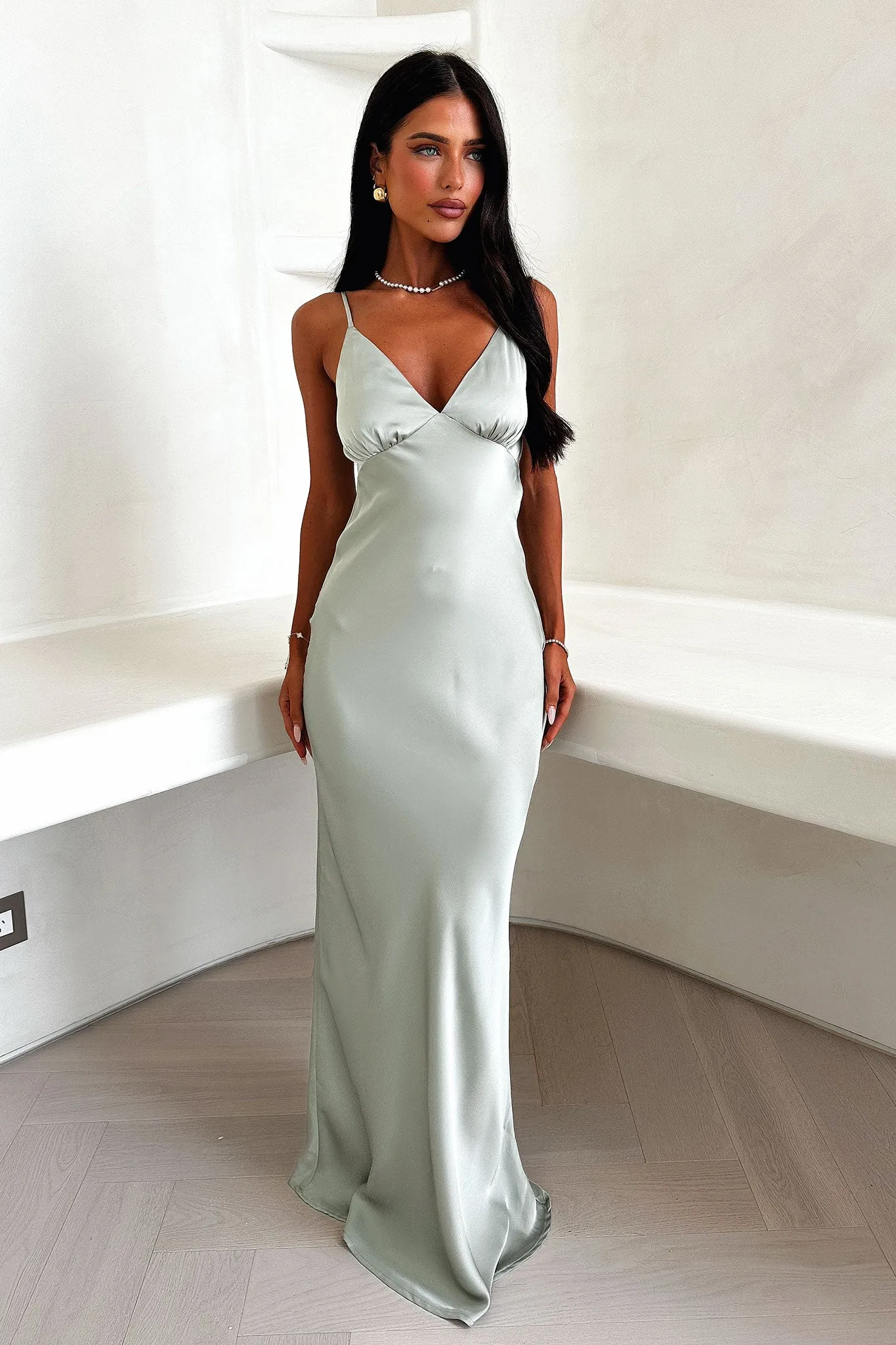 Stylish Ensemble Sabilla Maxi Dress - Sage