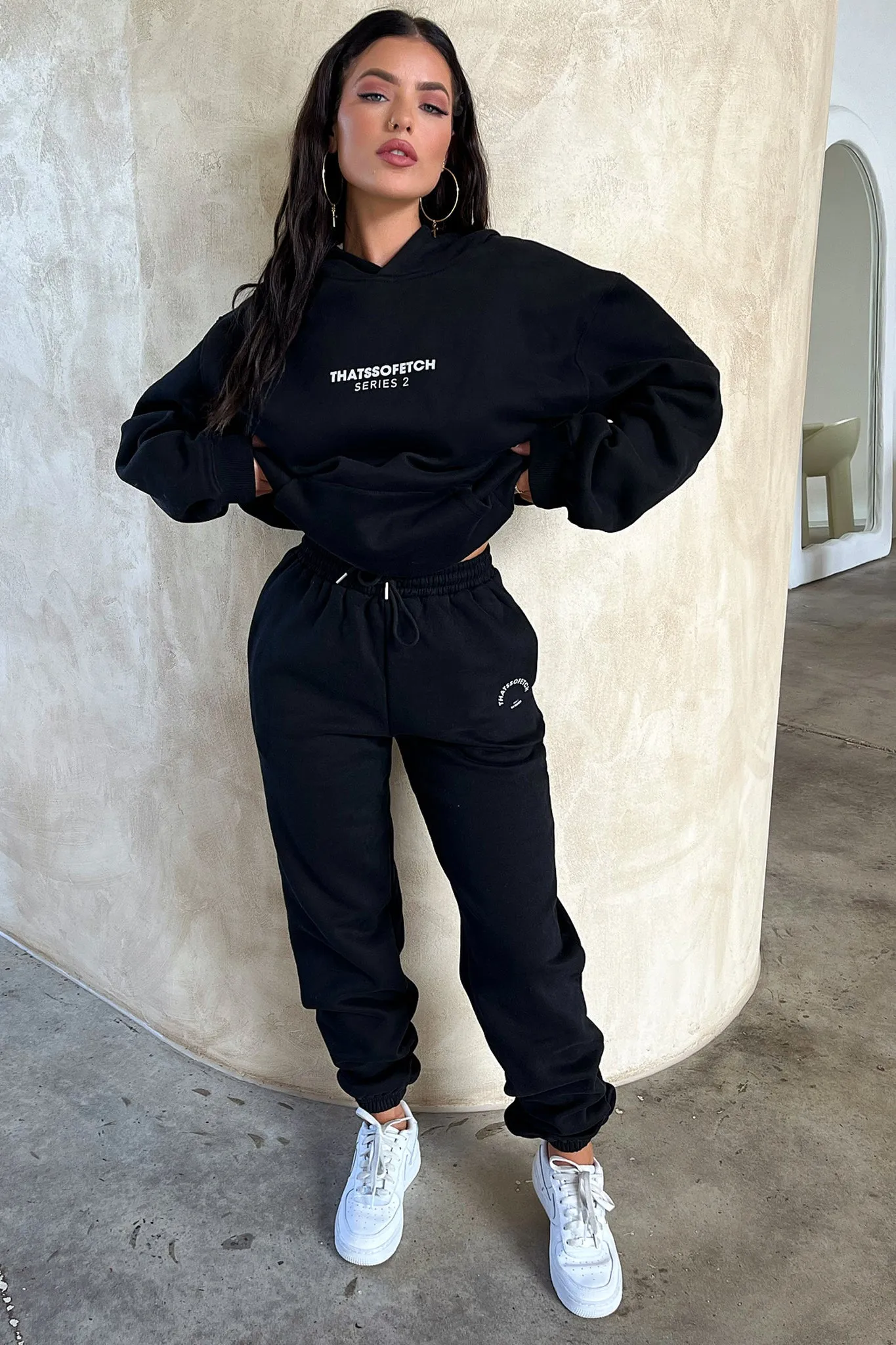 Stylish Option Series 2 Hoodie - Black