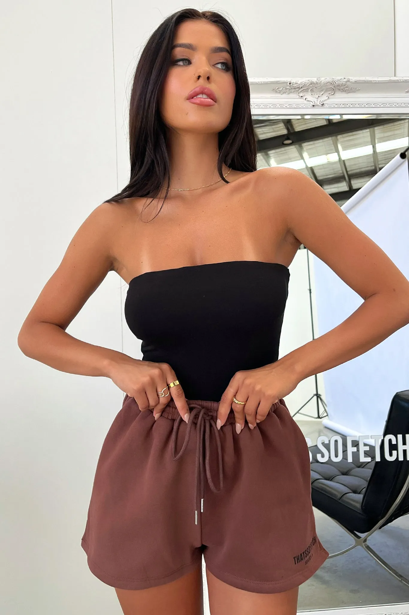 Stylish Silhouette Series 6 Shorts - Brown