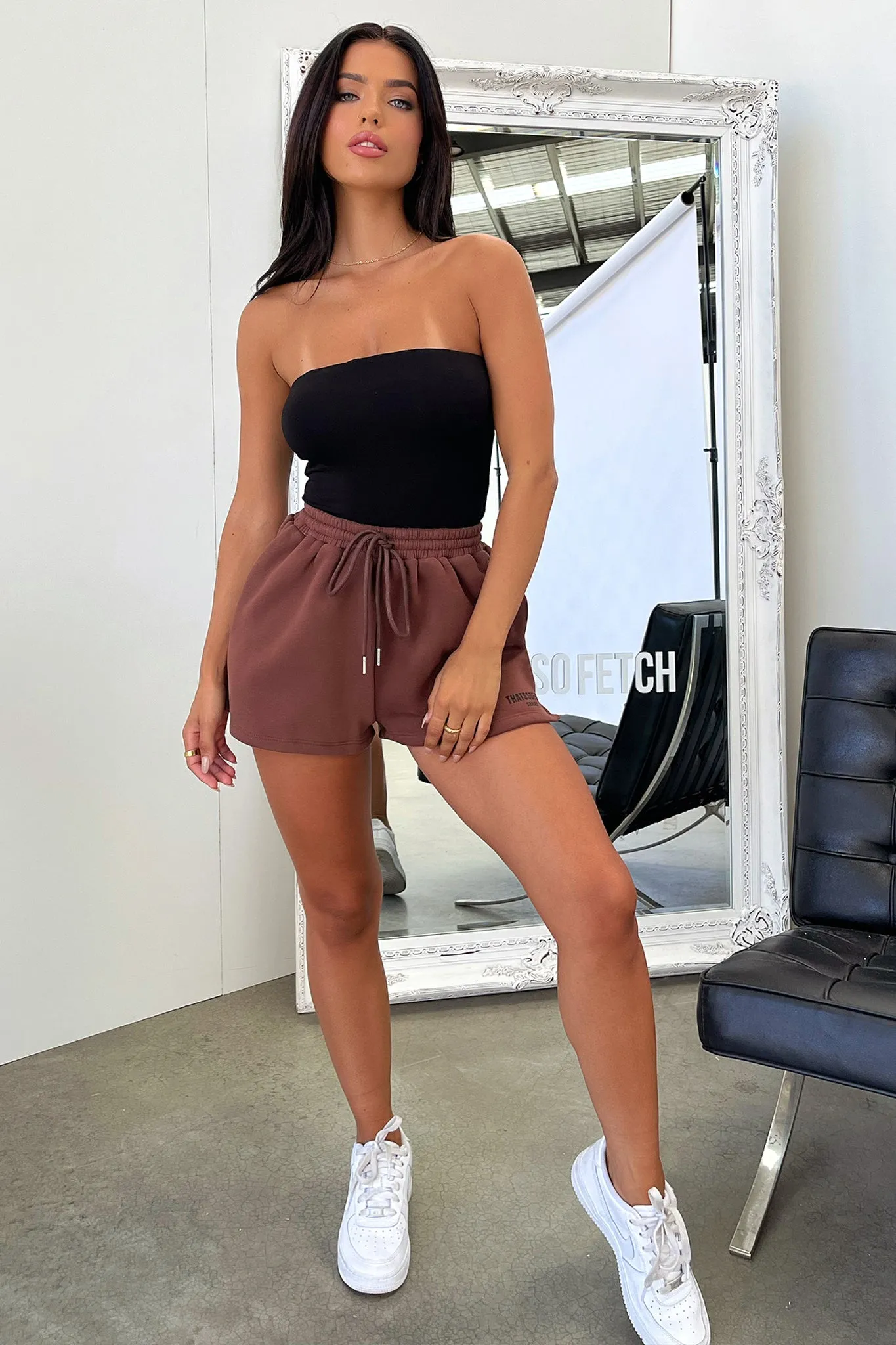Stylish Silhouette Series 6 Shorts - Brown