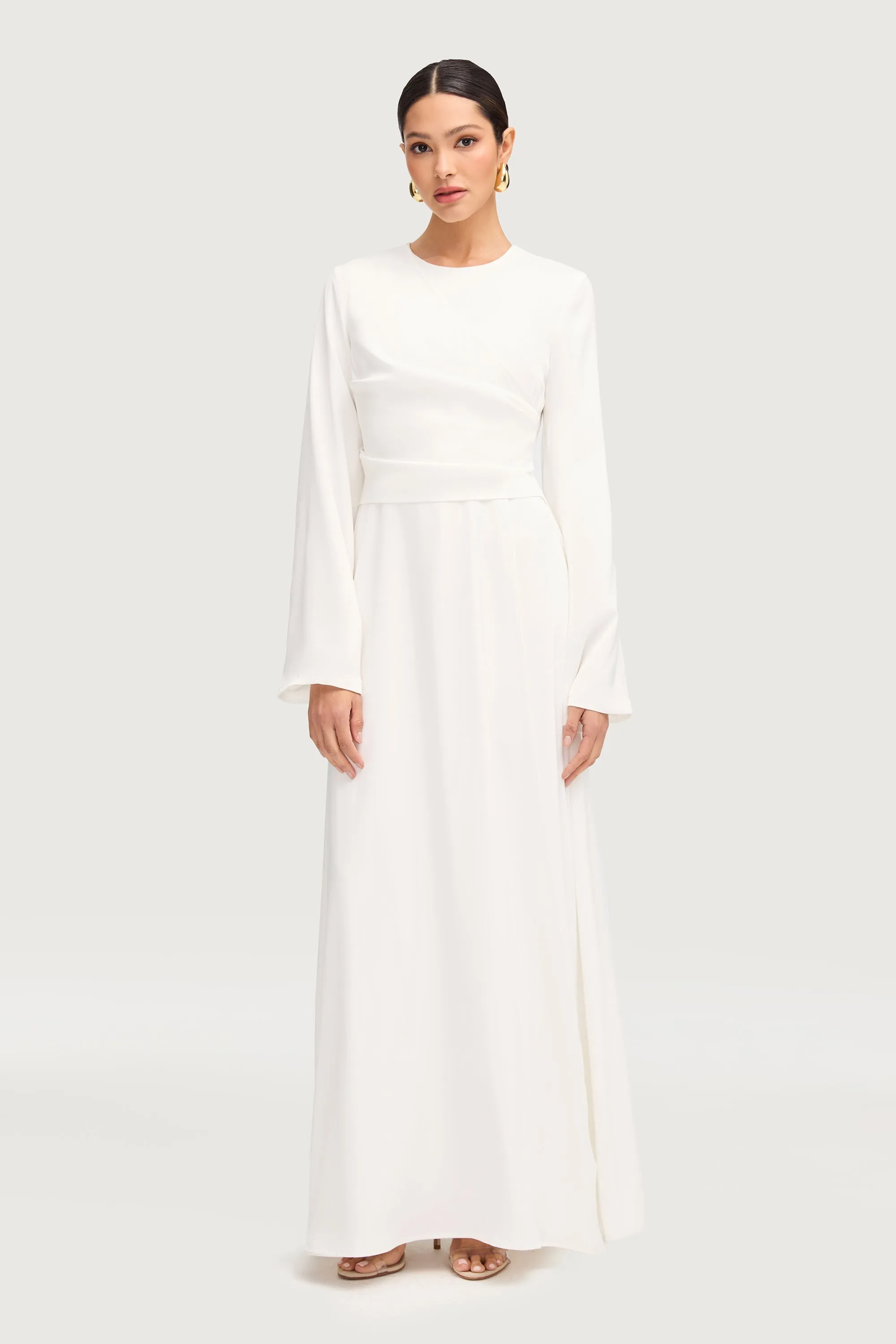 Suhayla Maxi Dress - White Fashion Wear