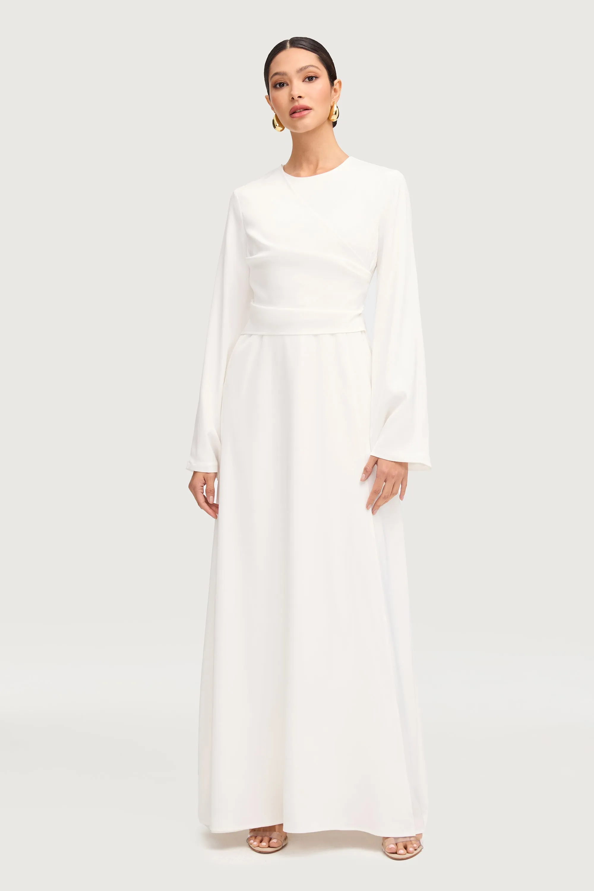 Suhayla Maxi Dress - White Fashion Wear