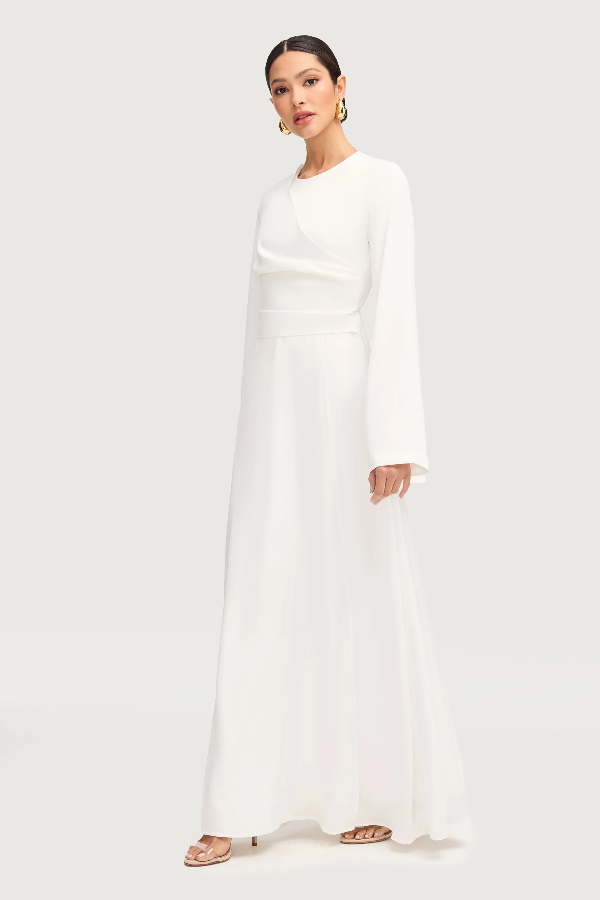 Suhayla Maxi Dress - White Fashion Wear