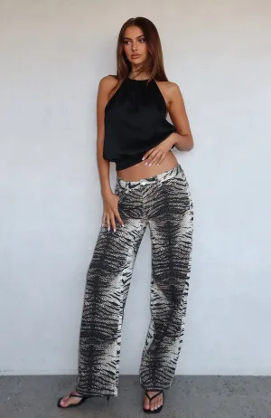 Tokyo Low Rise Wide Leg Jeans Tiger Mirage professionals