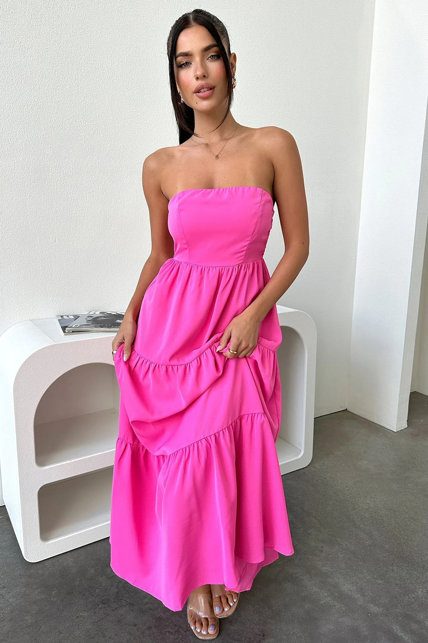 Sweet Trends Hailey Maxi Dress - Pink