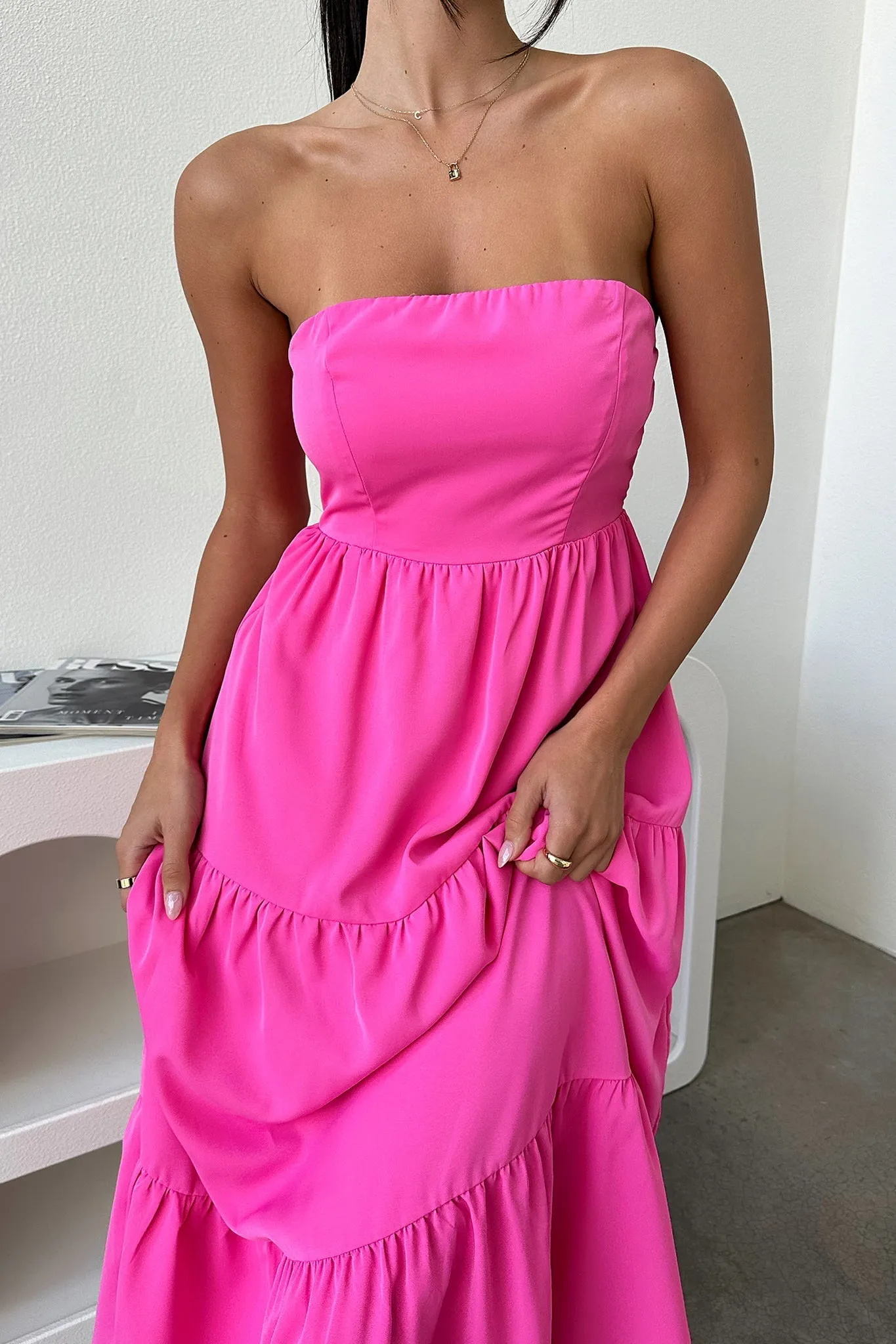 Sweet Trends Hailey Maxi Dress - Pink