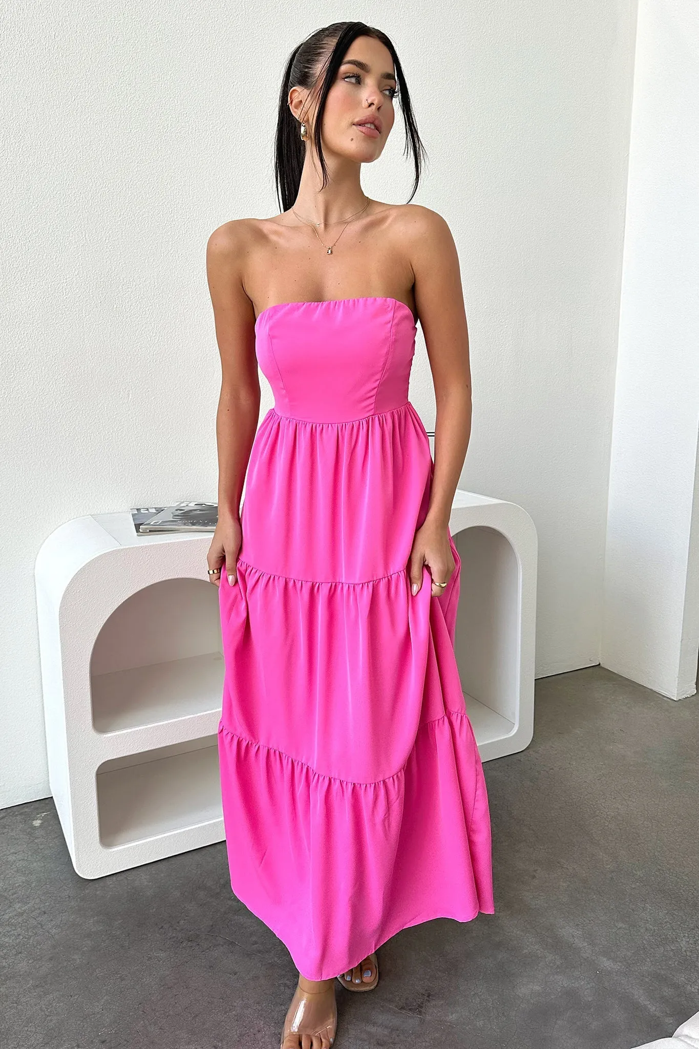 Sweet Trends Hailey Maxi Dress - Pink