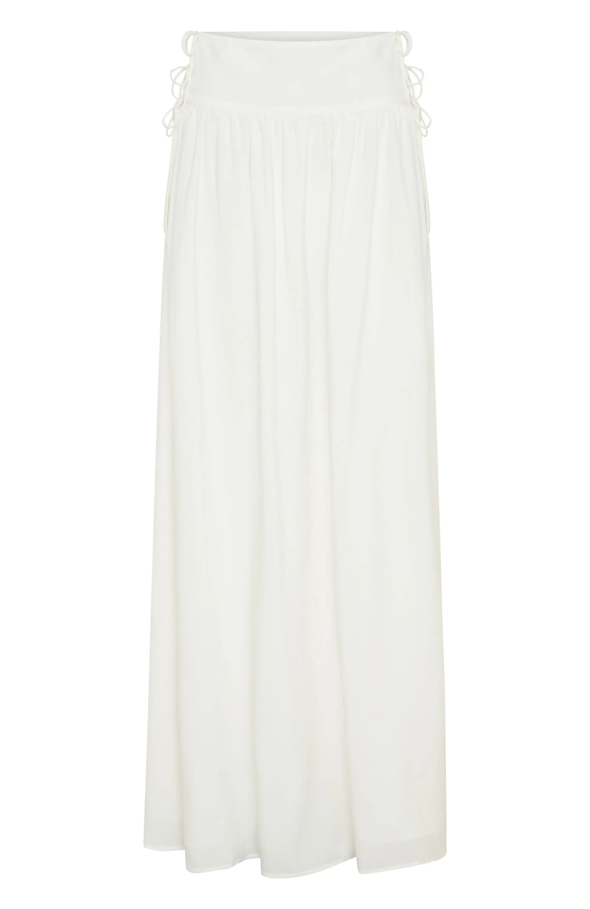 Tagless label I Know It's Hard Maxi Skirt White
