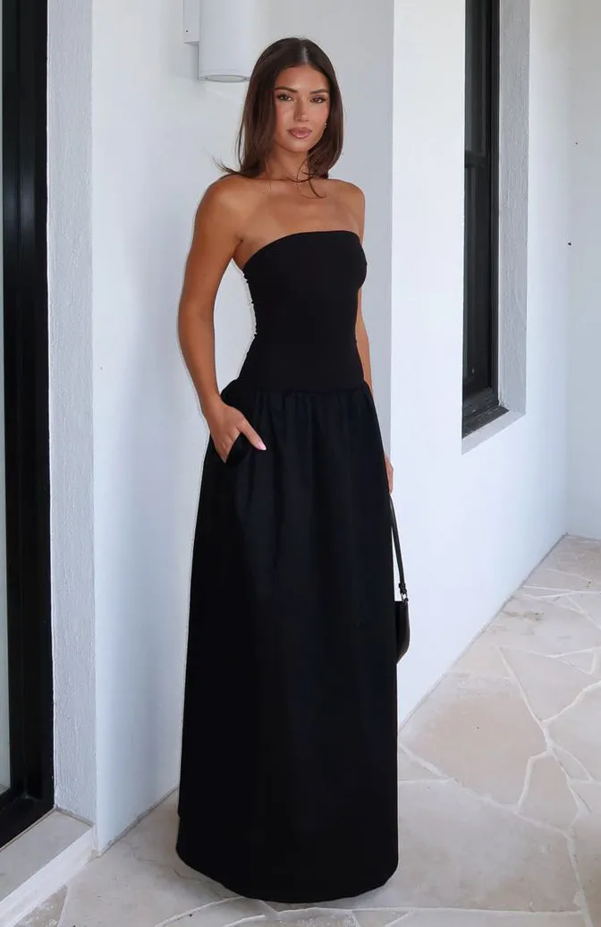 Take Back Maxi Dress Black Everyday Ready