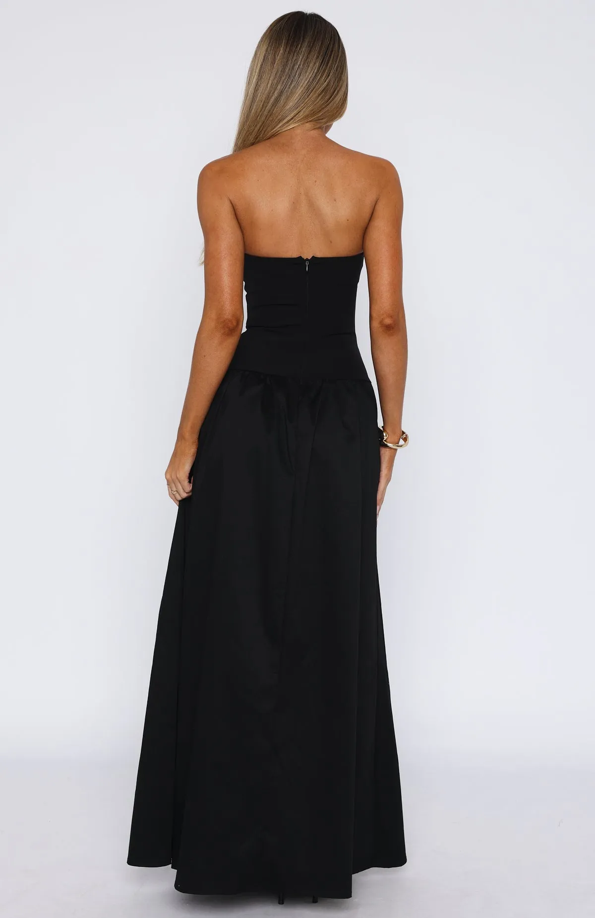Take Back Maxi Dress Black Chocolate Tone