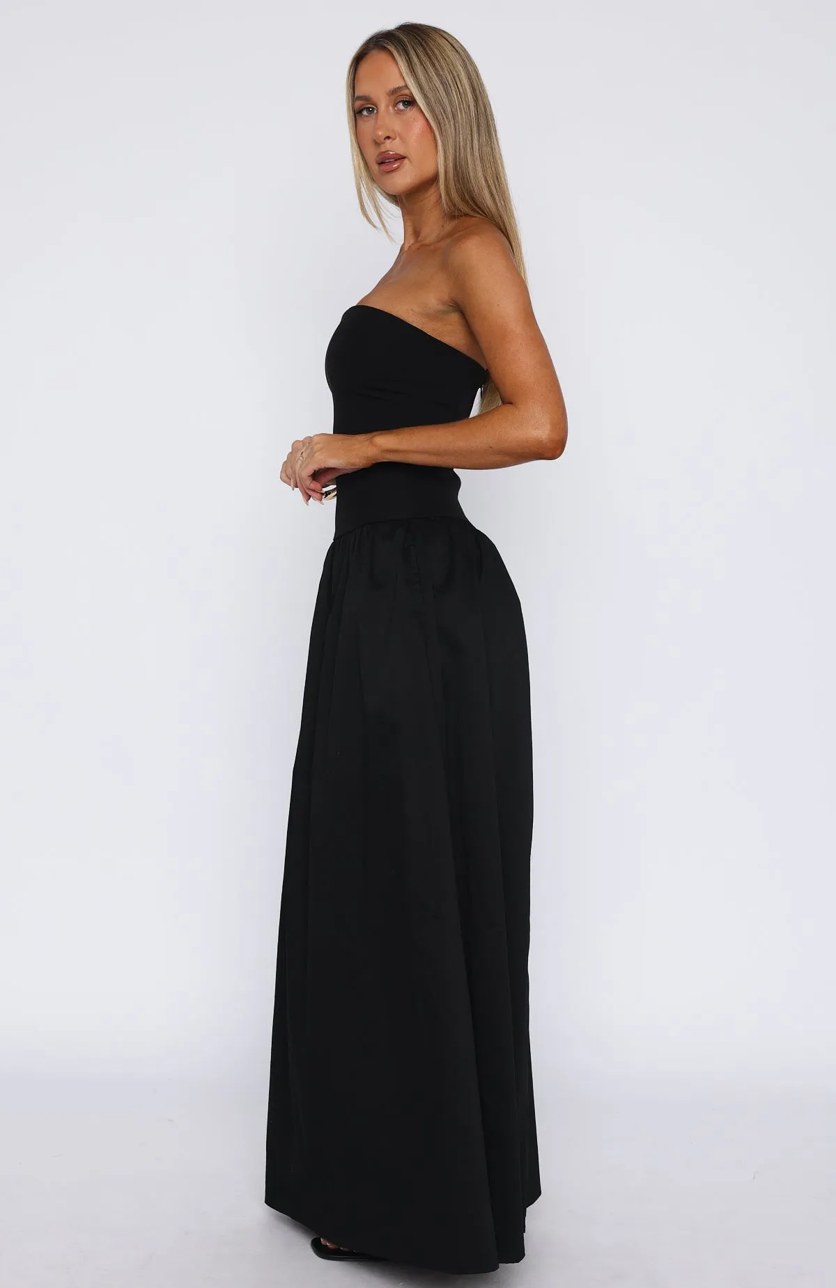 Take Back Maxi Dress Black Chocolate Tone