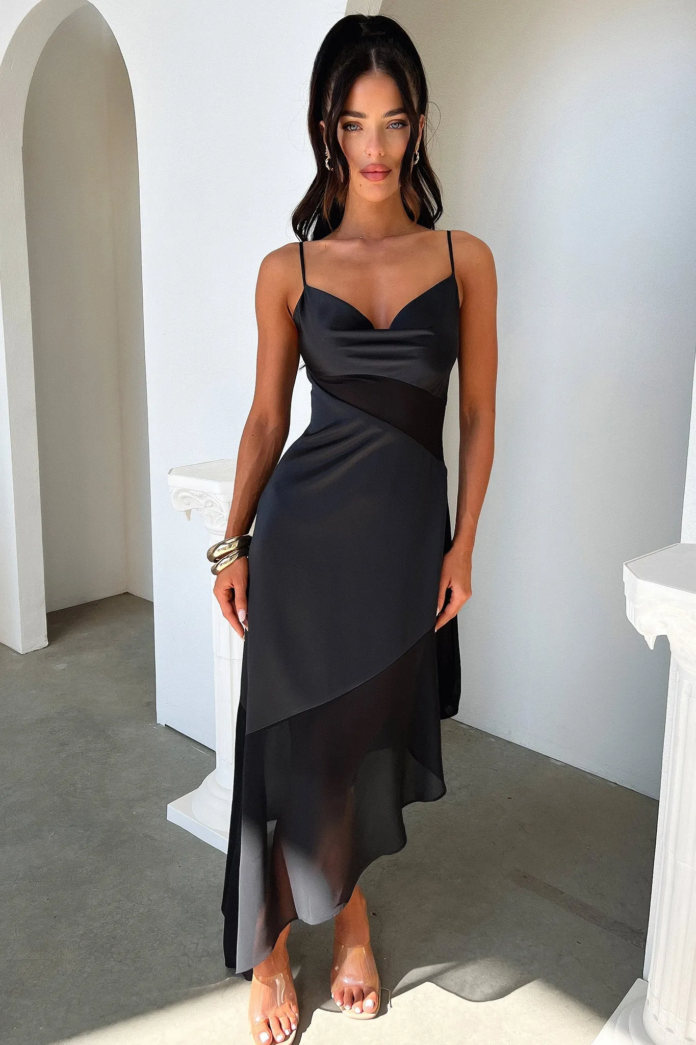 Talena Dress - Black Stylish Garments