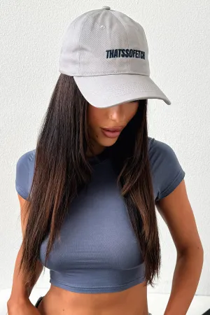 Hiking Gear Casual Meeting Look THATSSOFETCH Cap - Grey