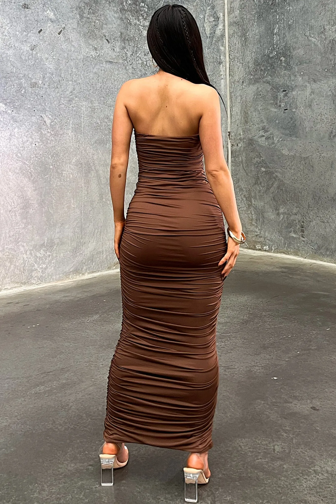 Tonic Maxi Dress - Brown Rural Charm