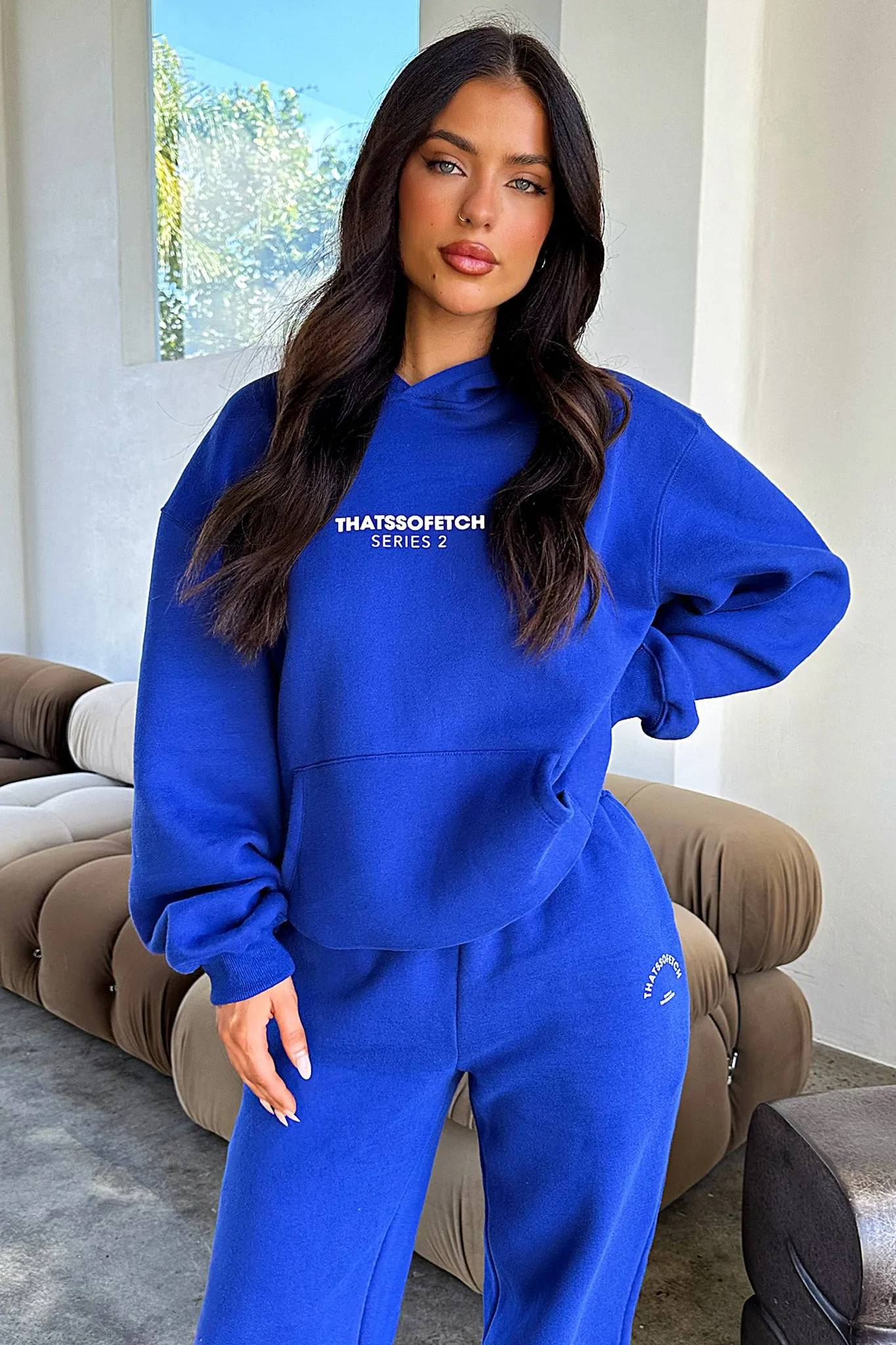 Series 2 Hoodie - Royal Blue Performance Ready Easy to store