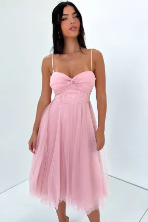 Soft and breathable dress Angelique Dress - Pink