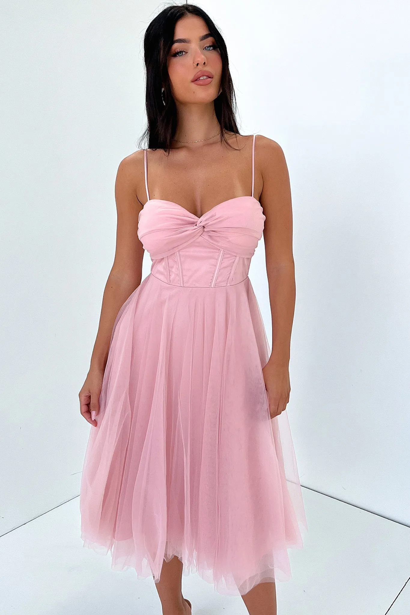 Soft and breathable dress Angelique Dress - Pink