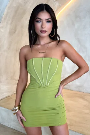 City Mode Shyra Dress - Green