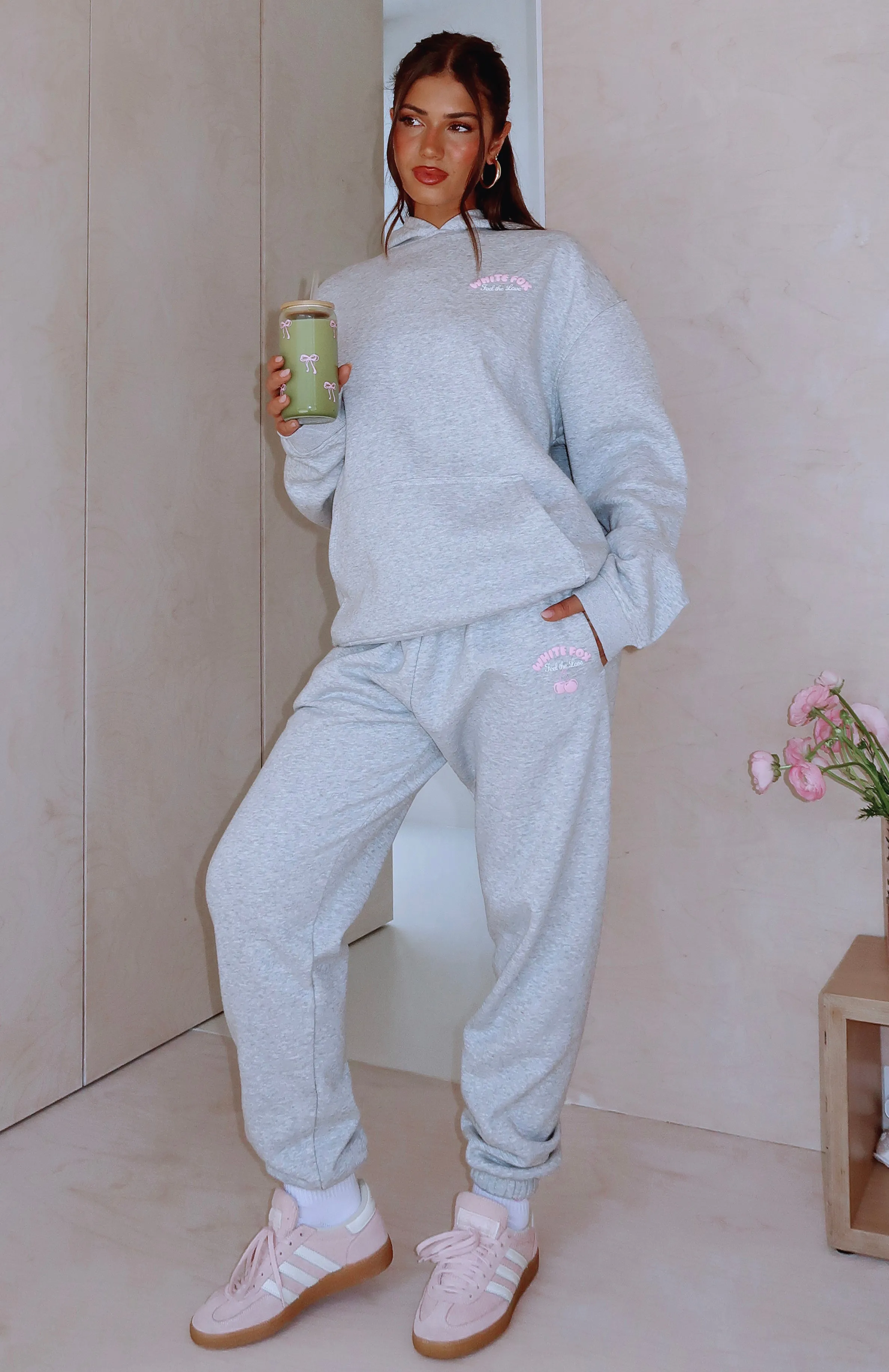 All weather Love Me Tender Sweatpants Dark Grey Marle