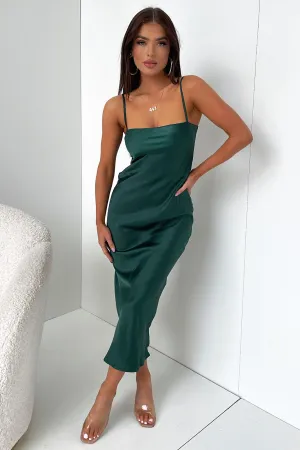 Midnight Dress - Emerald Travel Light
