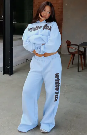 Basic Look From The Archives Allora Wide Leg Sweatpants Blue