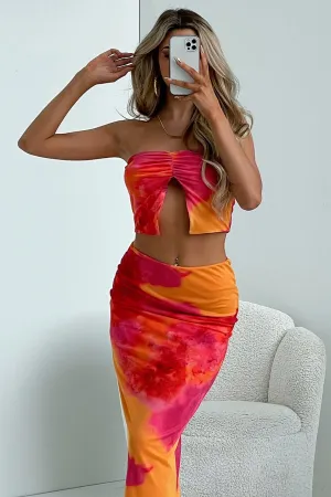 Weapon - mounting dry environment Arlou Crop - Pink/Orange