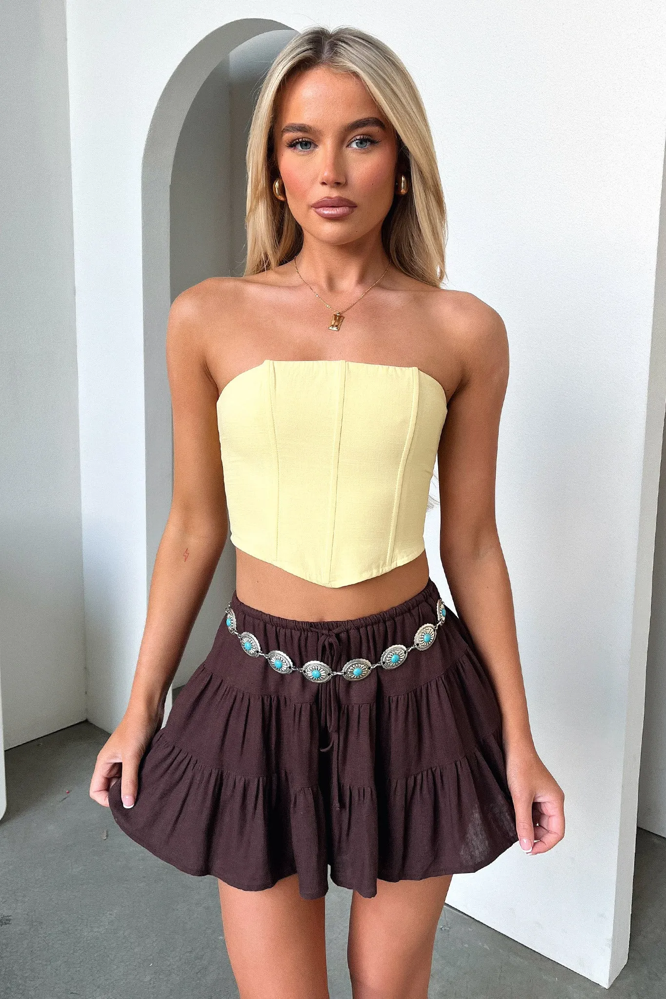 Tullie Skirt - Brown Functional Look